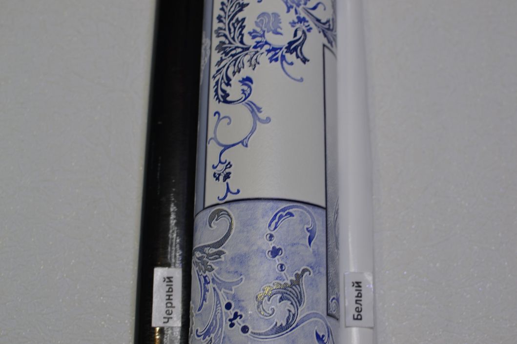 Обои виниловые на бумажной основе супер-мойка Vinil MHK Самарканд голубой 0,53 х 10,05м (6-1053)