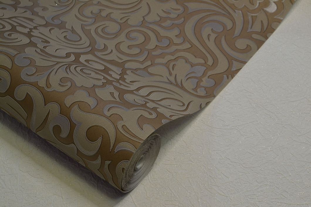 Шпалери акрилові на паперовій основі Слобожанські шпалери коричневі 0,53 х 10,05м (467-04)