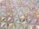 Панель стінова декоративна пластикова кристал ПВХ "Мармелад" 935 мм х 481 мм, Разноцветный, Різнокольоровий