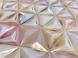 Панель стеновая декоративная пластиковая кристалл ПВХ "Мармелад" 935 мм х 481 мм, Разноцветный, Разноцветный