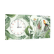 Часы модульная картина Растения 29 см х 60 см