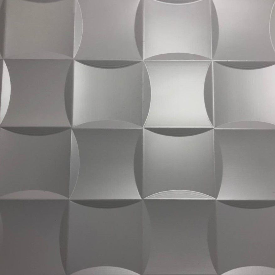 Панель стеновая декоративная пластиковая плитка ПВХ 953 мм х 478 мм (п1060), Коричневый, Коричневый