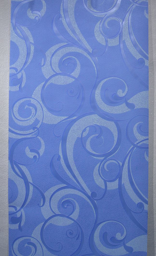 Шпалери акрилові на паперовій основі Слобожанські шпалери блакитний 0,53 х 10,05м (425-16)