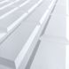 Декоративная ПВХ панель белый клинкерный кирпич 960х480х4мм SW-00001431