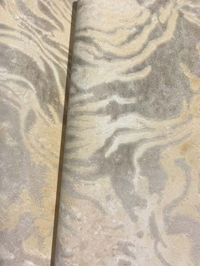 Обои виниловые на флизелиновой основе Vienna песочный 1,06 х 10,05м (VE4002)