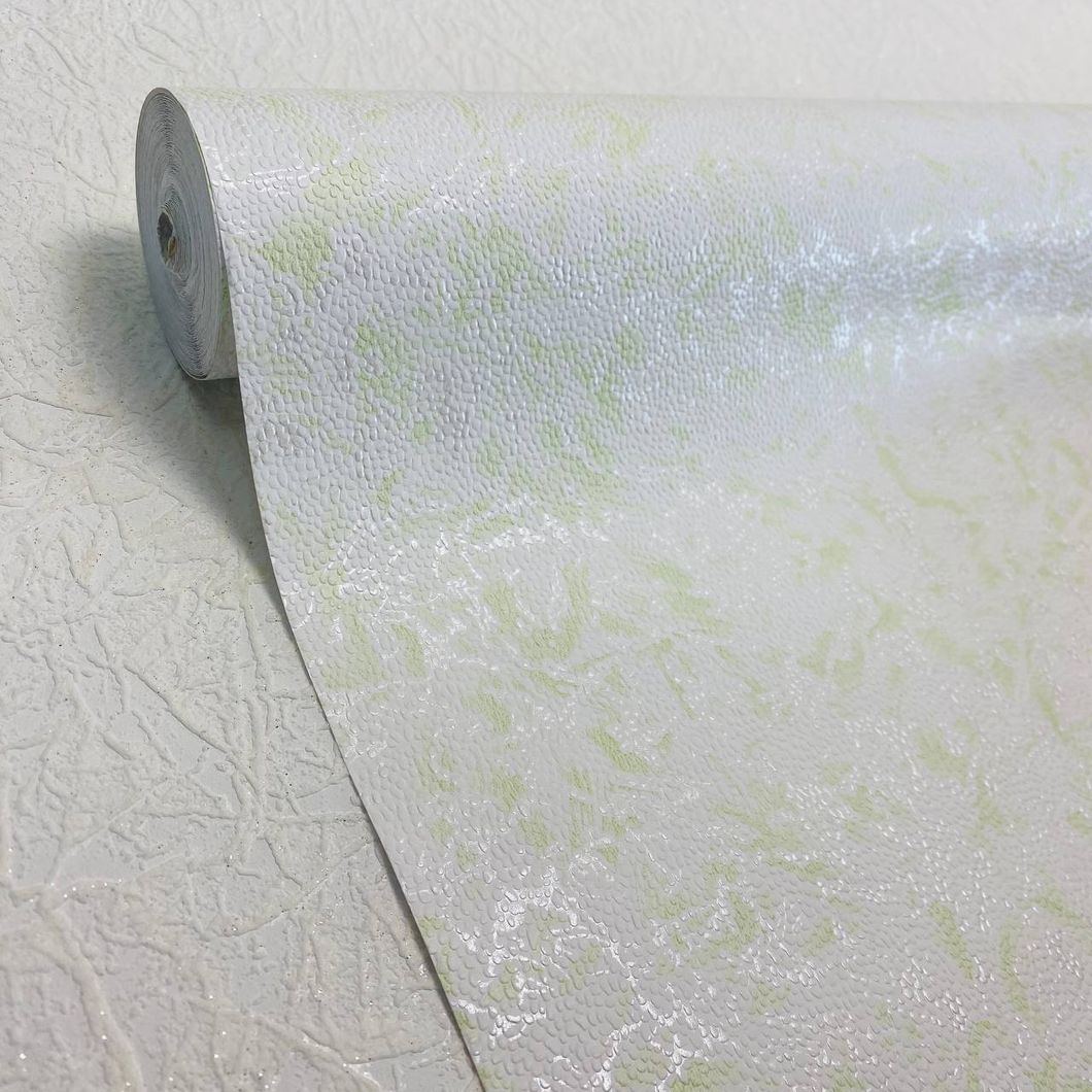 Обои бумажные Континент Селин зеленый 0,53 х 10,05м (3004)