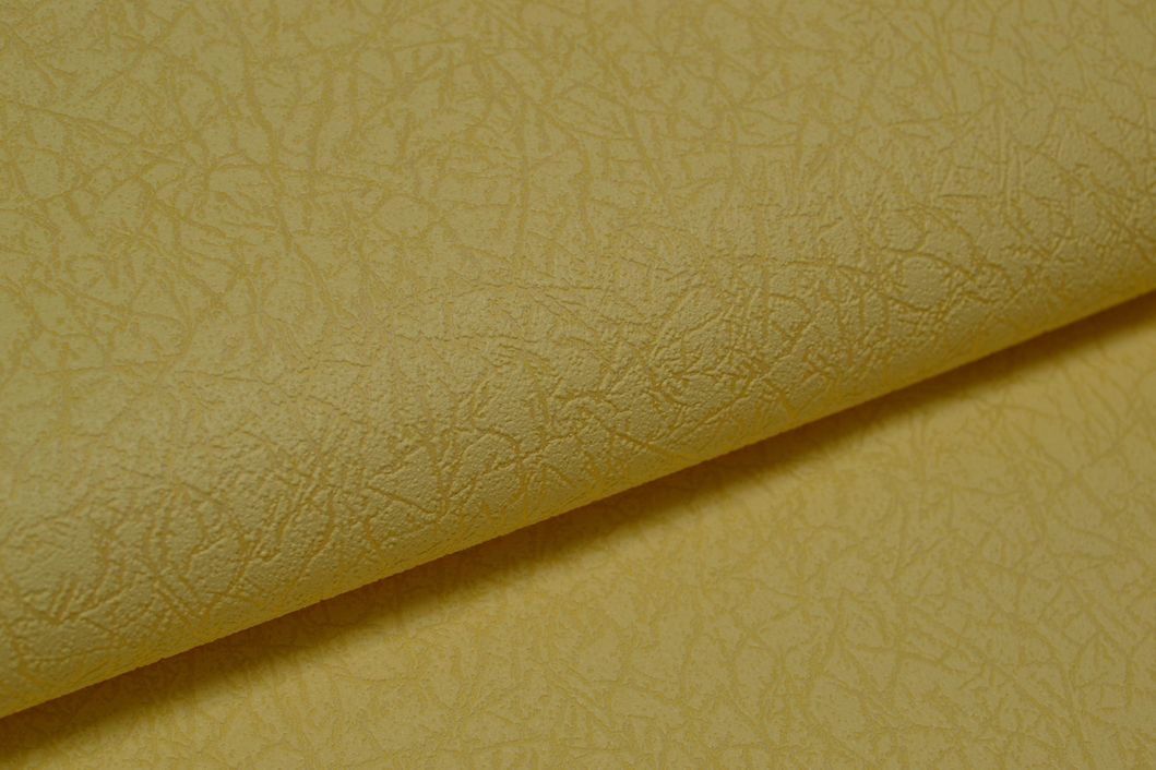 Шпалери вінілові на флізеліновій основі Vinil жовтий 1,06 х 10,05м (1014/2)