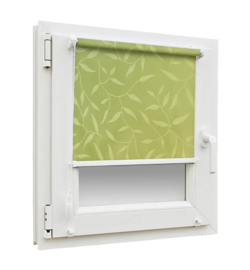 Готові тканині ролети на вікна Натура 2257, зелений (540 х 1080 х 3)