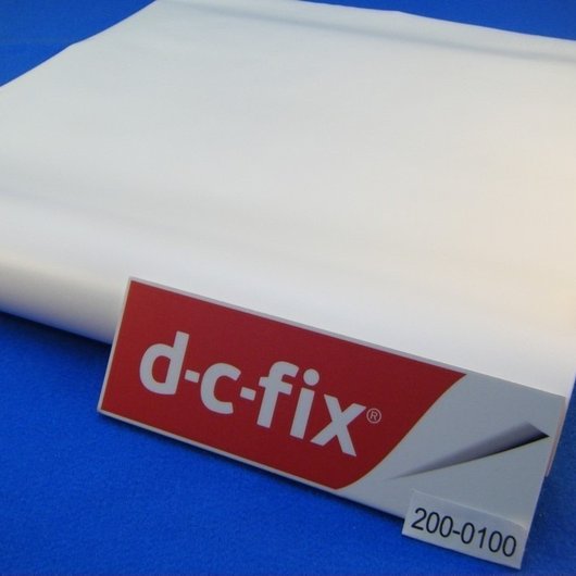 Самоклейка декоративна D-C-Fix Однотонна білий матовий 0,45 х 15м, Білий