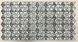Панель стінова декоративна пластикова кристал ПВХ "Хром" 935 мм х 481 мм, серый, Сірий