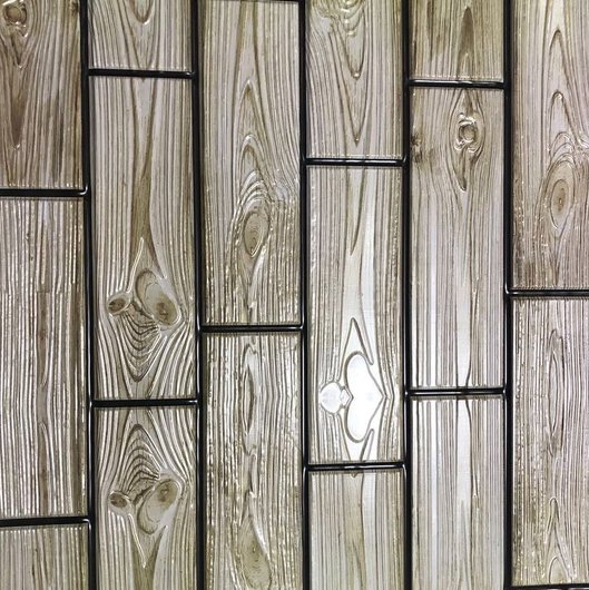 Панель стінова декоративна пластикова оливкове дерево ПВХ 953 мм х 478 мм (п1033), Бежевий, Бежевий