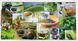 Панель стінова декоративна пластикова мозаїка ПВХ "Аромати чаю" 957 мм х 480 мм, Зелений, Зелений
