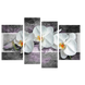 Картина модульная 4 части Орхидеи 80 х 120 см