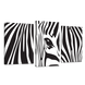 Модульна картина DK Place Життя як зебра 3 частини 53 x 100 см (523_3)