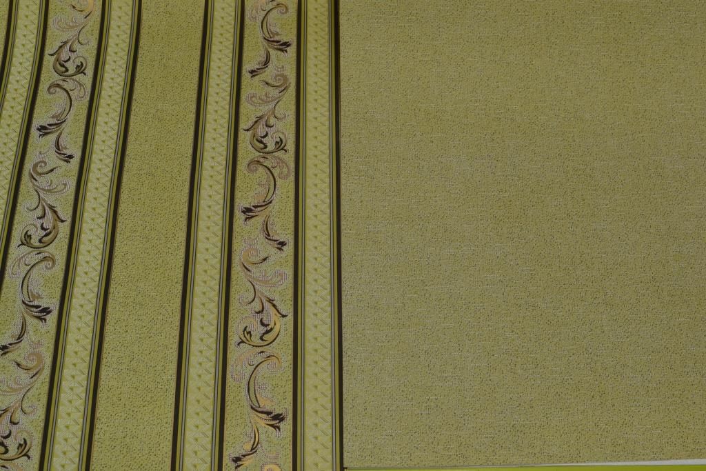 Обои акриловые на бумажной основе Континент Мия оливковый 0,53 х 10,05м (33756)