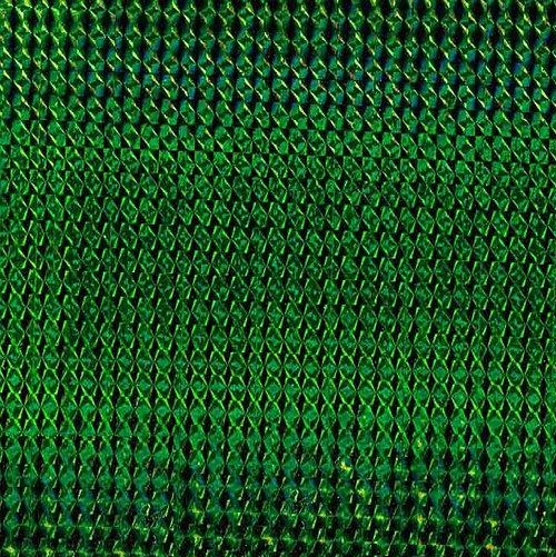 Самоклейка декоративная голограмма Hongda Голографик зелёный 0,45 х 15м, Зелёный, Зелёный