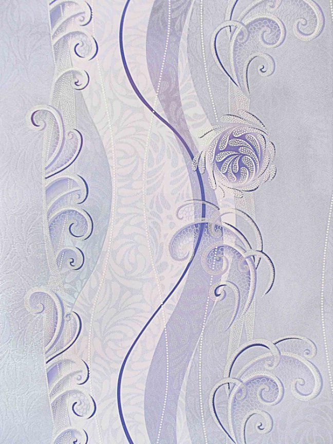 Шпалери акрилові на паперовій основі Слов'янські шпалери Маргарита фіолетовий 0,53 х 10,05м (6307 - 03)