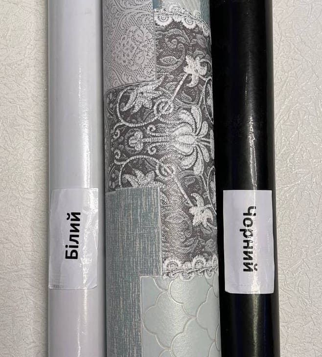 Шпалери вінілові на паперовій основі супер-мийка Vinil МНК Колаж мятний 0,53 х 10,05м (4-1292)