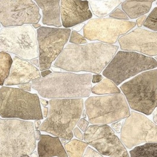 Панель стінова декоративна пластикова камінь ПВХ "Дикий бежевий" 984 мм х 633 мм, Бежевий, Бежевий