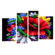 Картина модульная 4 части Цветы 80 х 120 см
