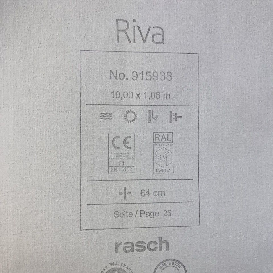 Шпалери вінілові на флізеліновій основі Зелені Maximum Rasch 1,06 х 10,05м (915938)